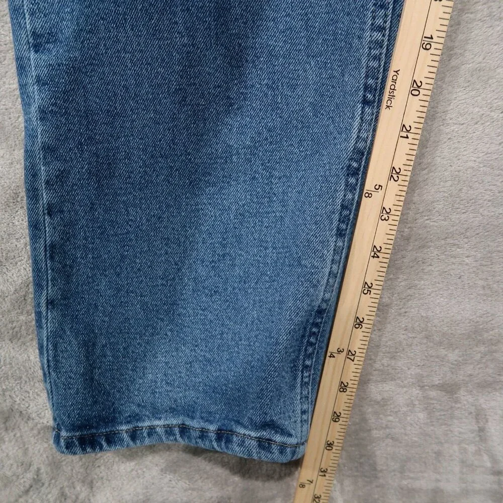 Wrangler Jeans Mens 38x30 Blue Flex Fit Straight Cowboy Western Rancher Rodeo - Picture 10 of 12